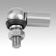 Angle joints stainless steel like  DIN 71802, Form CS with sealing cap
