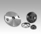 Swivel feet plates die-cast zinc or stainless steel