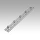 Piano hinges, stainless steel with stop