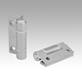 Spring hinges, stainless steel, 0.35 Nm