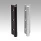 Spring hinges aluminium profile, 0.7 Nm, long version