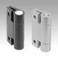 Spring hinges aluminium profile tension spring hinges, 0.7 Nm, spring closed