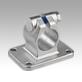 Tube clamps flange, stainless steel, Form B