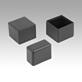 Embouts de protection en plastique pour tubes carrés