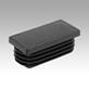 Bouchons d'obturation en plastique pour tubes ronds et carrés, forme C, rectangulaires