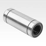 Tandem linear ball bearings, steel with plastic cage