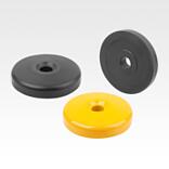 Levelling feet plates steel
