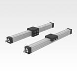 Linear actuators, aluminium, square