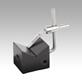 V-blocks, aluminium 
with spring finger