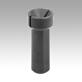 Pointes en acier pour contre-pointes avec hauteur de 75 mm, forme C, pointe creuse