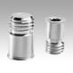 Aluminium protection plugs