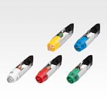 LiED's with series resistor and single-phase rectifier, socket L5.5k 12/24 V