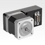 Stepper motor with integrated positioning control
