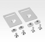 Plaques de raccordement pour lampes à LED avec rainure