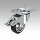 Swivel castors with stop fix