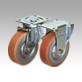 Swivel and fixed castors heavy-duty version