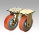 Swivel and fixed castors welded steel heavy-duty version