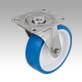 Swivel castors, stainless steel, for sterile areas