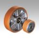 Wheels aluminium rims with injection-moulded tread