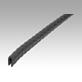 Edge protection profiles with steel retaining strip, Form D