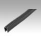 Edge protection profiles with steel retaining strip, Form C