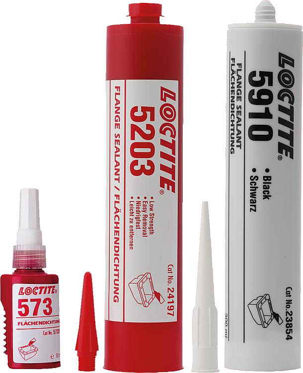 Loctite 231232 5910 Low Odor Low Volatility Non-Corrosive Flange Sealant,  300 mL Cartridge