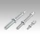 Swivel feet threaded spindles steel or stainless steel 