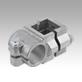 Tube clamps cross, aluminium