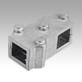 Tube clamps T-angle, aluminium