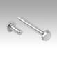 Hexagon head bolts, stainless steel in Hygienic DESIGN
