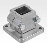Tube clamps base, aluminium