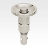 Ball lock pin, steel with thread