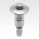 Ball lock pins, stainless steel, with thread