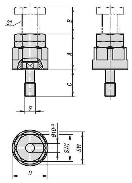 Jack screws