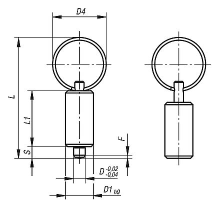 Indexing plungers without collar