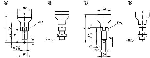 Indexing plunger with status sensor