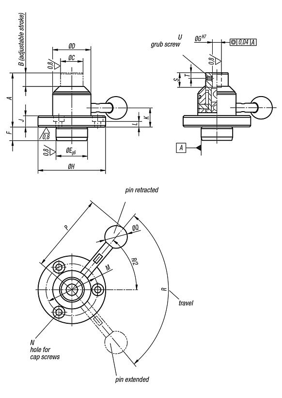 Positioning units