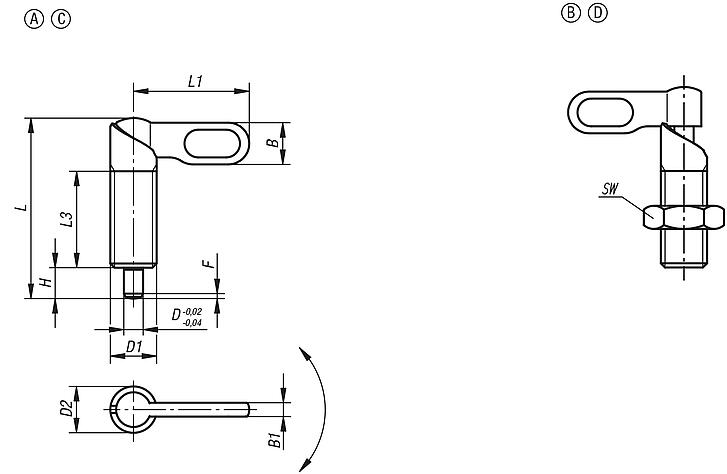 Cam-action indexing plungers