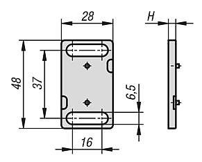 Spacer for ball catch