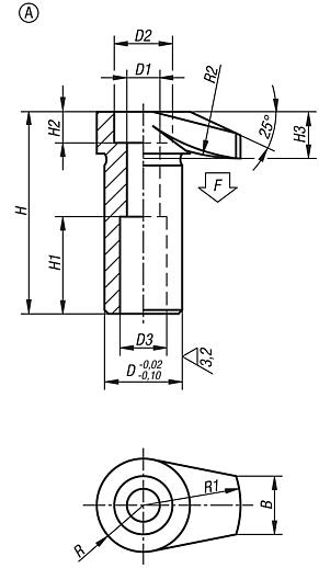 Hook clamps, form A