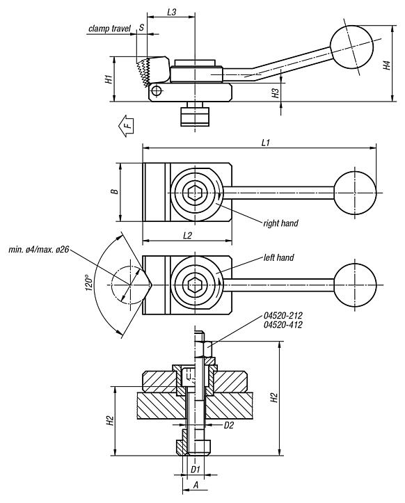 Side clamps