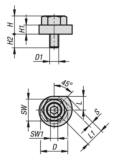 Clamping cams