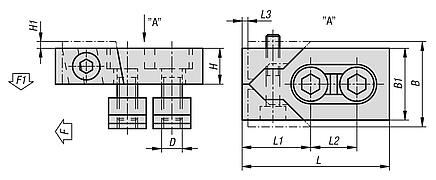 Low-profile clamps