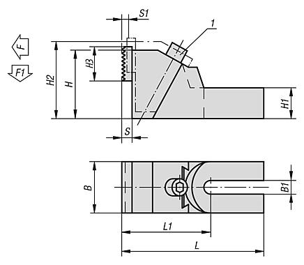 Side clamps robust