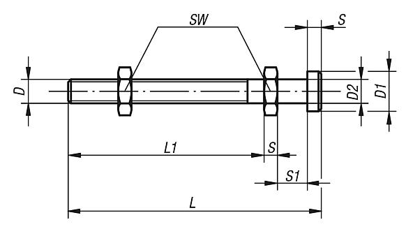 Spacer bolts