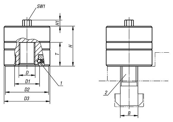 Clamp nuts