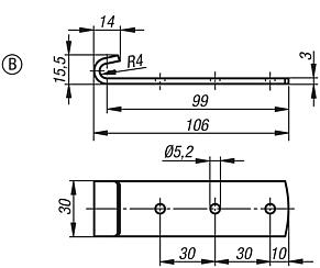 Catch plates, Form B