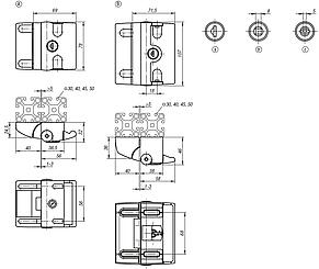 Slam latches