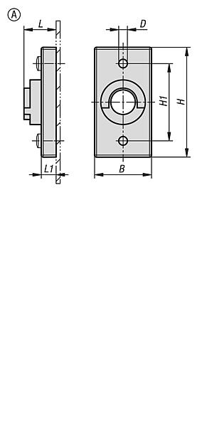 Adapters for tongues, zinc, Form A