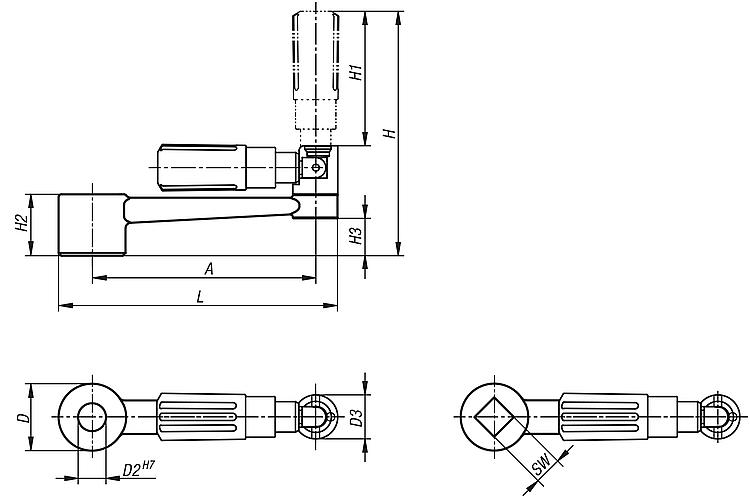 Details about / Adjustable Hand Grip-Multicolor-ILV